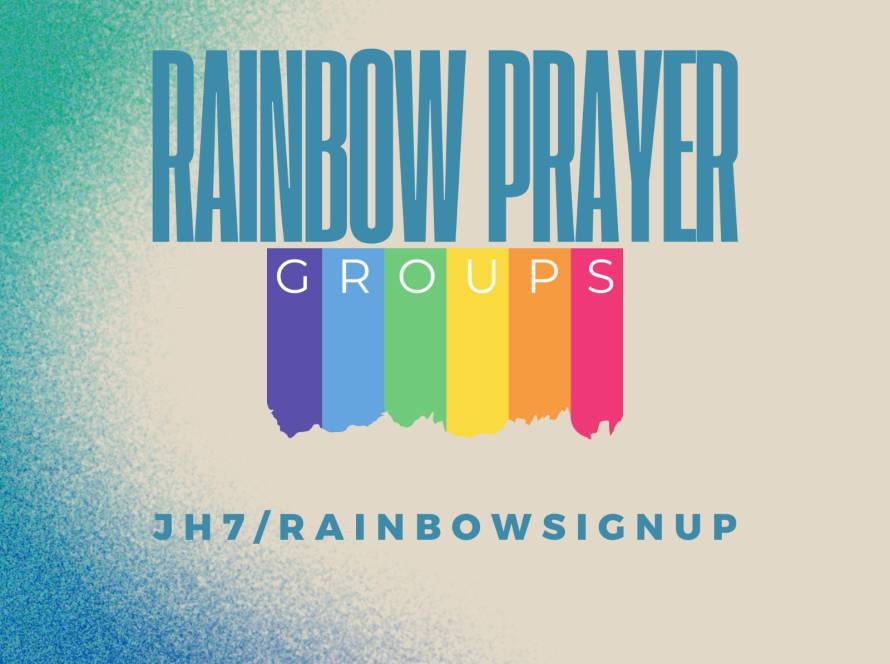 rainbow prayer groups graphic